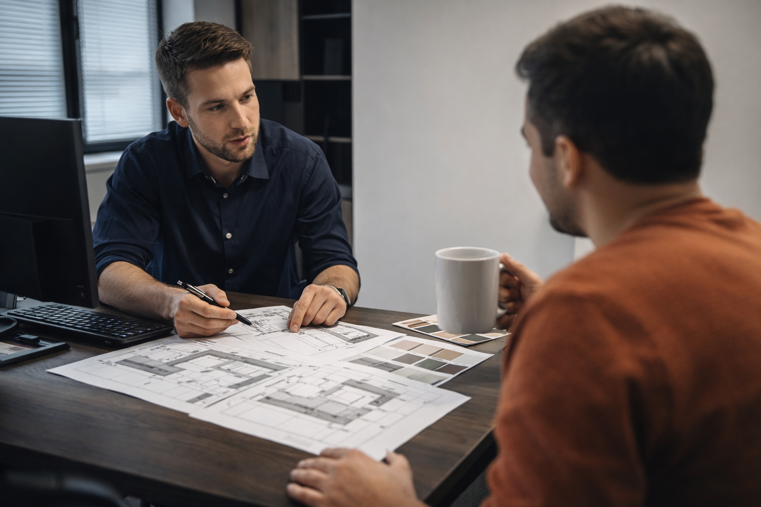 Consultare inițială pentru mobilier la comandă